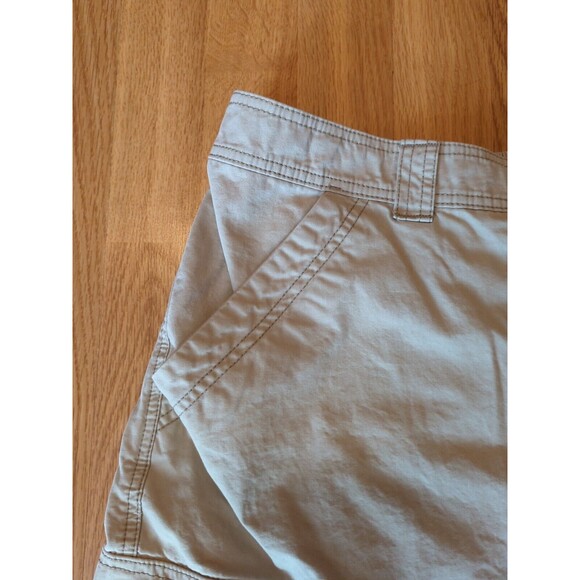 Gander Mountain Guide Series Cargo Shorts Mens 2XL XXL Khaki Cotton Outdoor - Picture 3 of 10